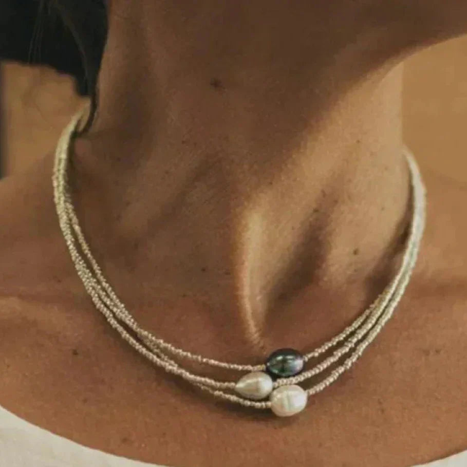 Genevieve | Natural Pearl Necklace