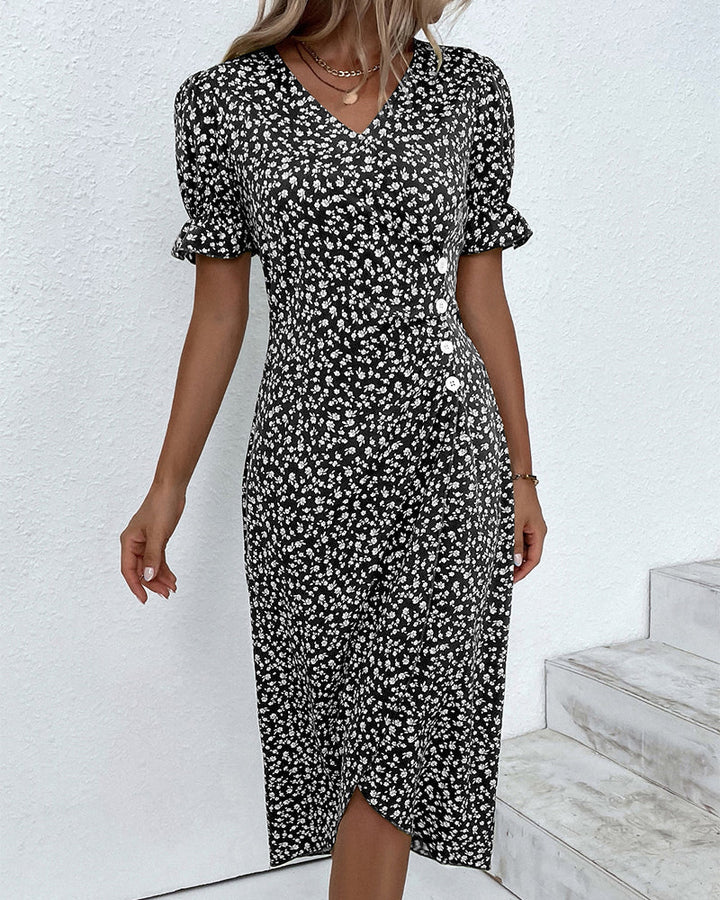 Bella | Elegant Floral Dress