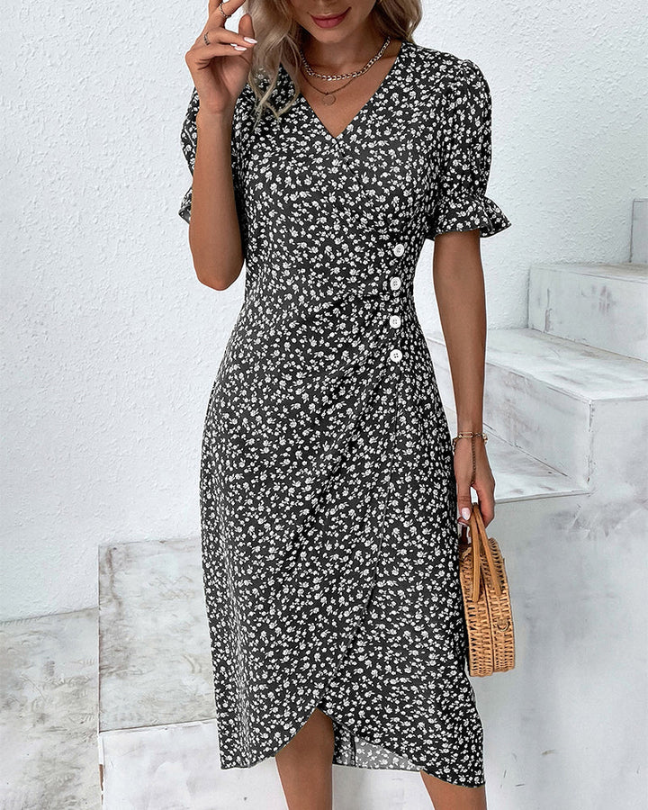 Bella | Elegant Floral Dress