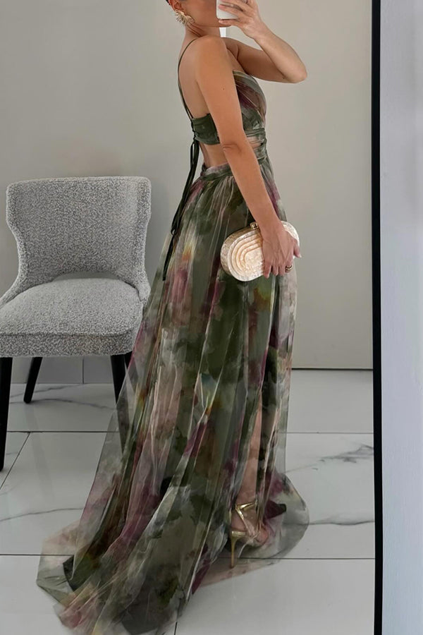 Chloé | Maxi dress with floral print