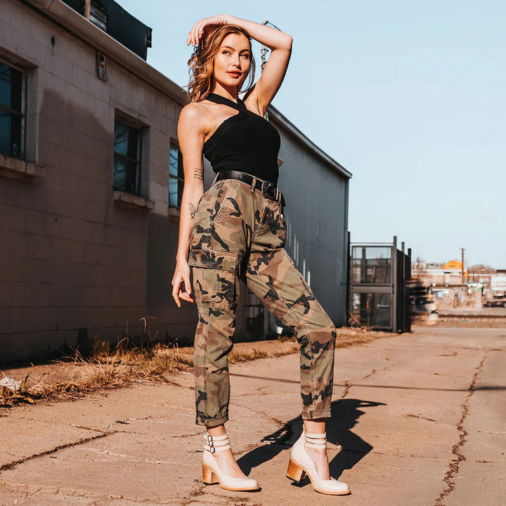 Rina | Strapped Block Heel Shoes