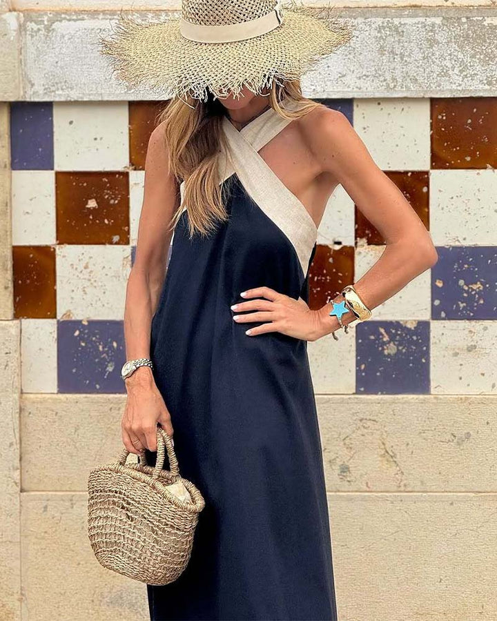Nancy | Cross Neck Dress