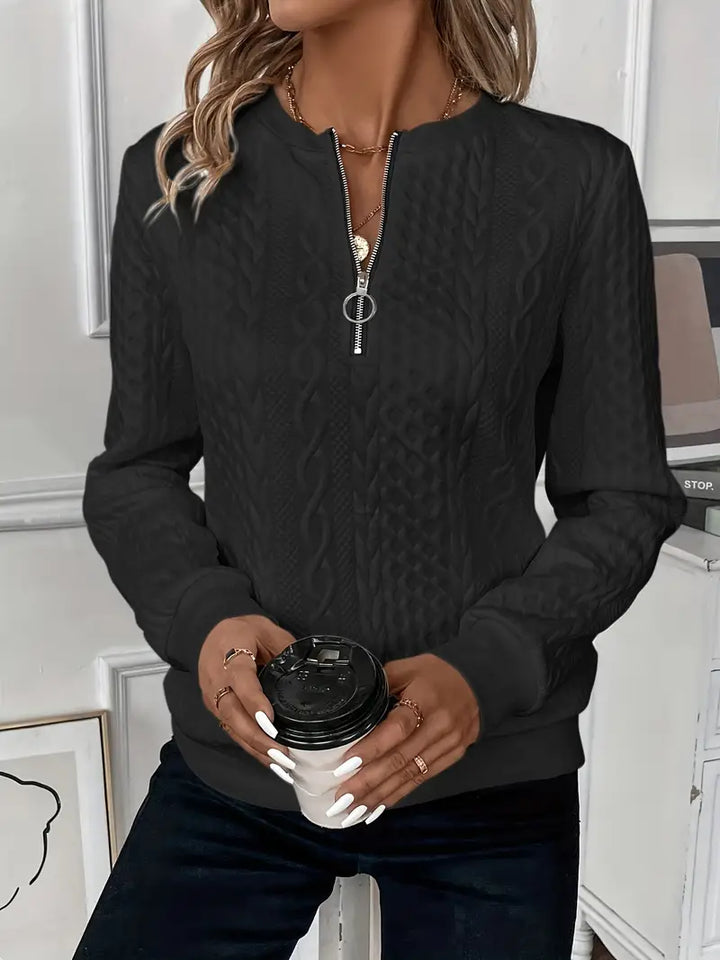 Kimberly | Sweater with Zipper