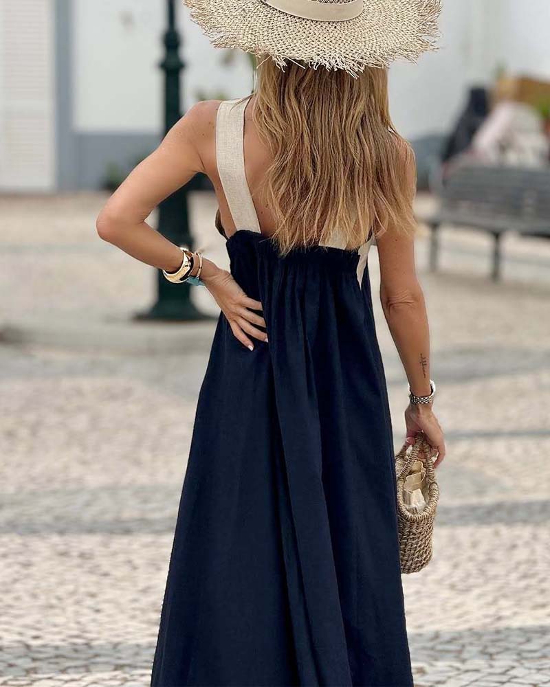 Nancy | Cross Neck Dress