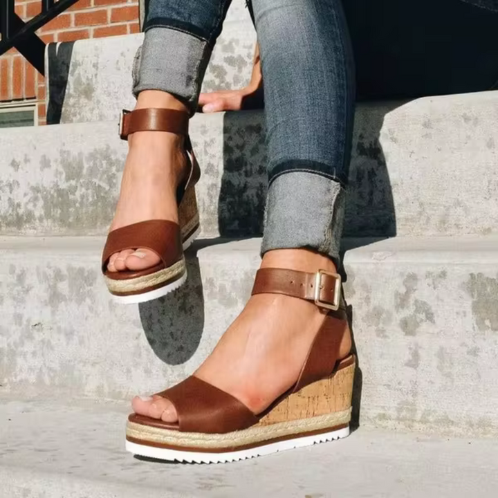 Cassandra | Stylish Wedge Sandals
