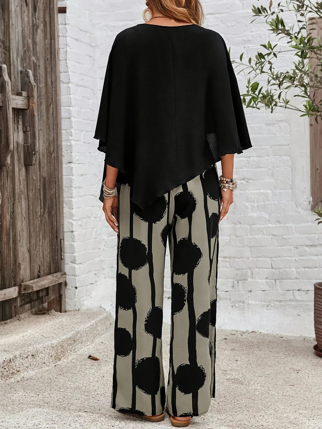 Eva | Elastic Waist Two-Piece Set