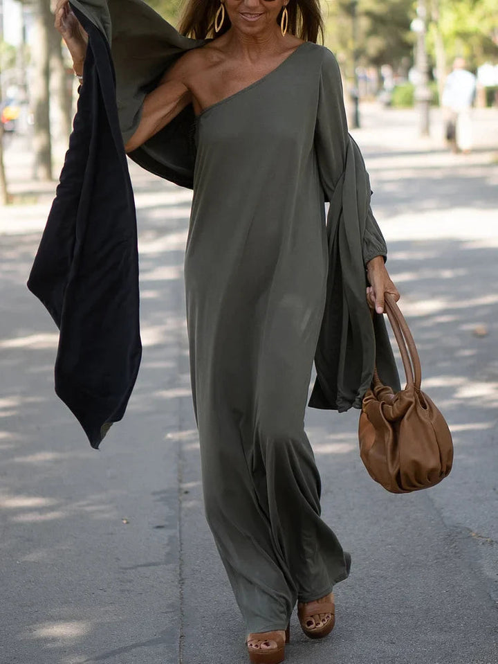 Annie | Elegant One Shoulder Dress