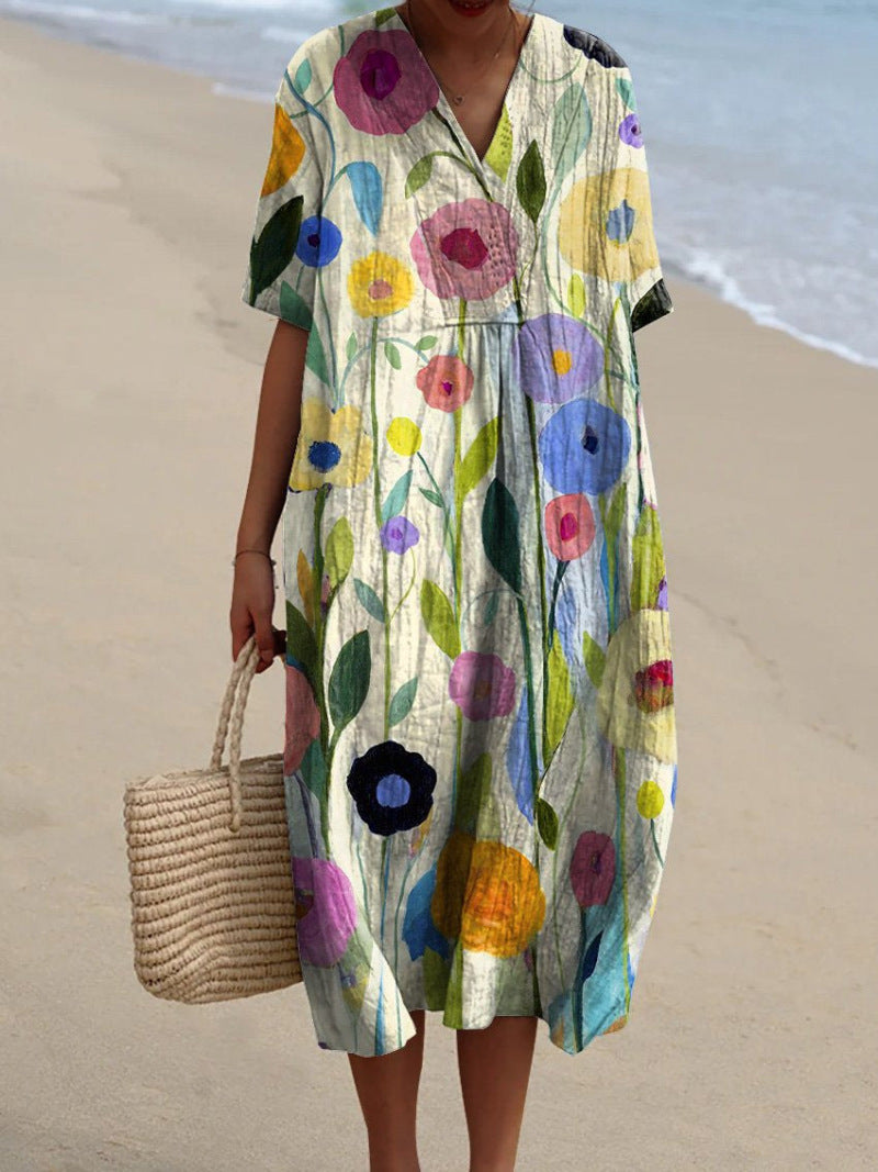 Gianna | Elegant Floral Dress