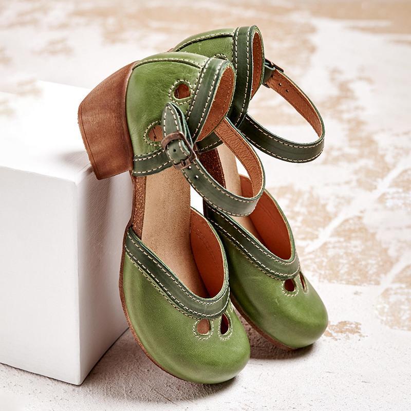 Alice | Orthopedic sandals with low heels
