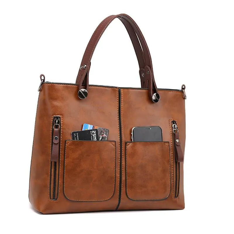Maelis | Leather shoulder bag