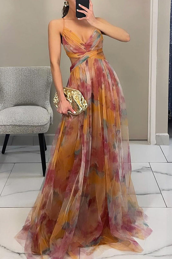 Chloé | Maxi dress with floral print