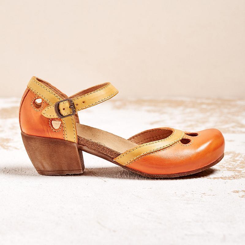 Alice | Orthopedic sandals with low heels