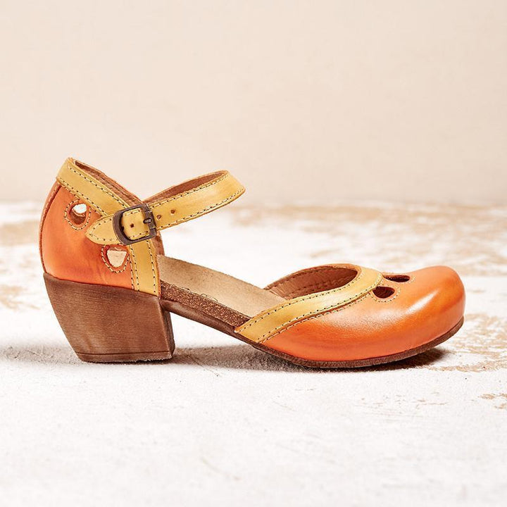 Alice | Orthopedic sandals with low heels