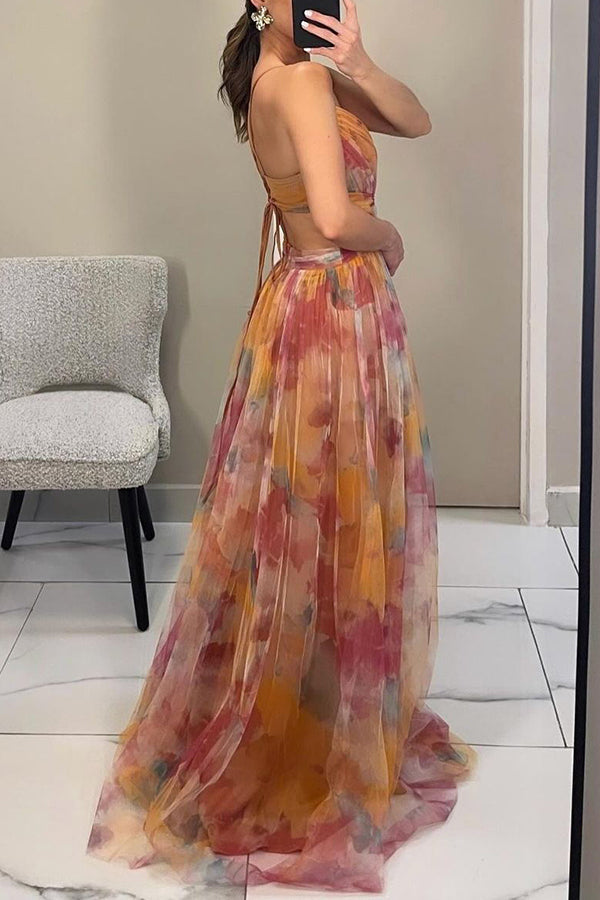 Chloé | Maxi dress with floral print