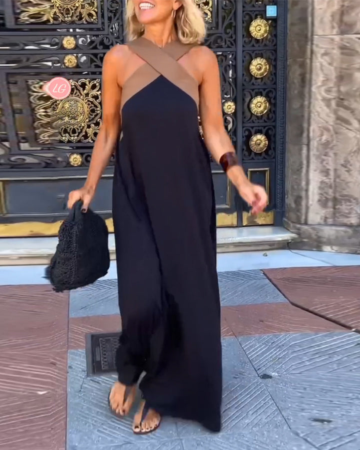 Nancy | Cross Neck Dress