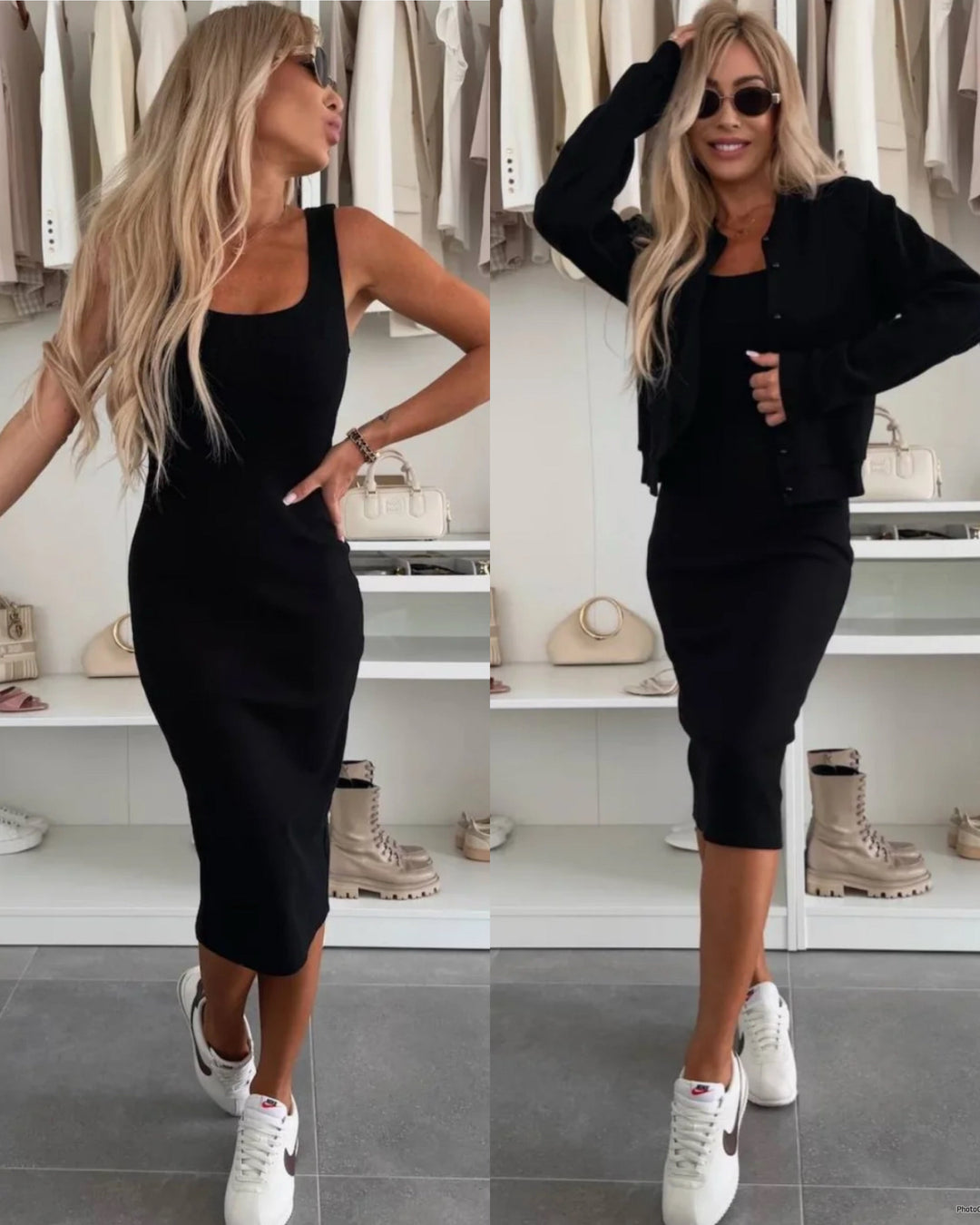 Lottie™ | Elegant Midi Dress