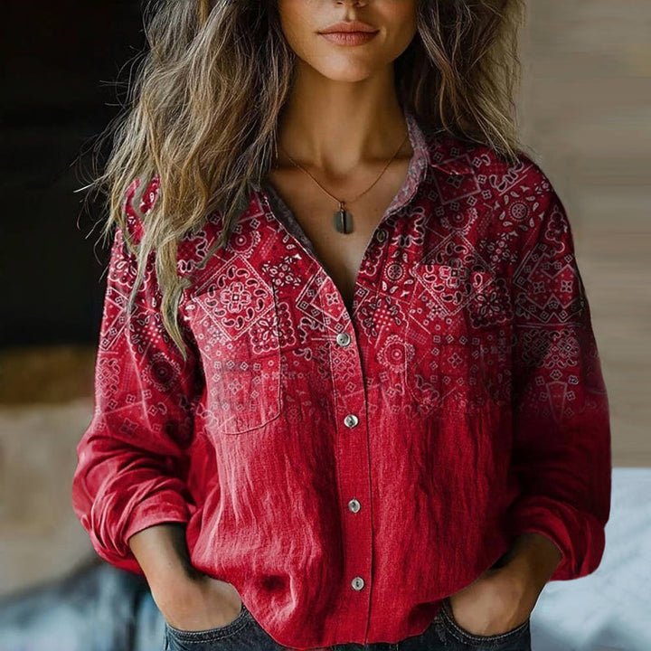 Flora™ | Stylish Printed Blouse