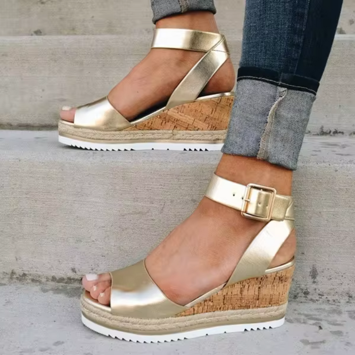 Cassandra | Stylish Wedge Sandals