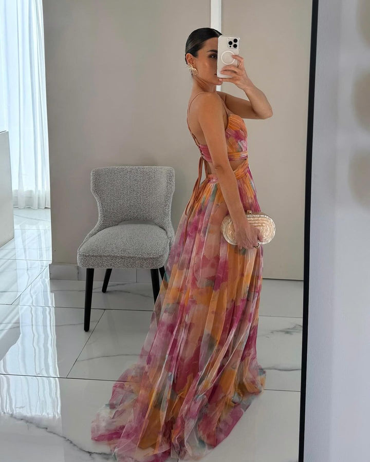 Chloé | Maxi dress with floral print