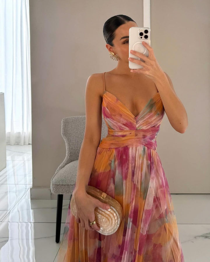 Chloé | Maxi dress with floral print