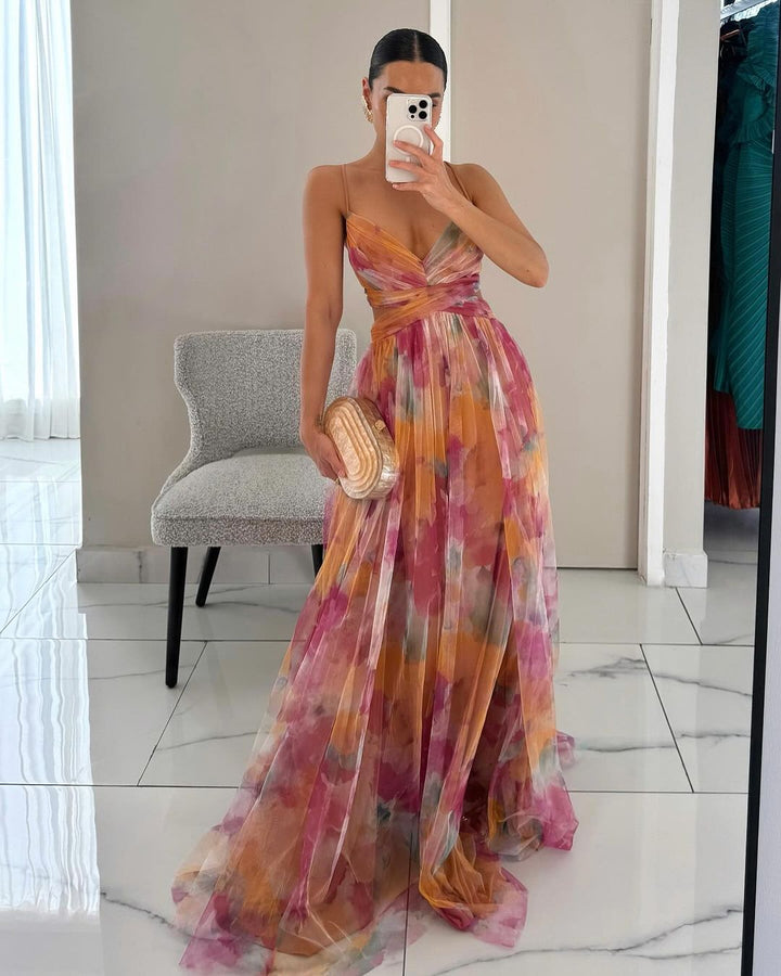 Chloé | Maxi dress with floral print