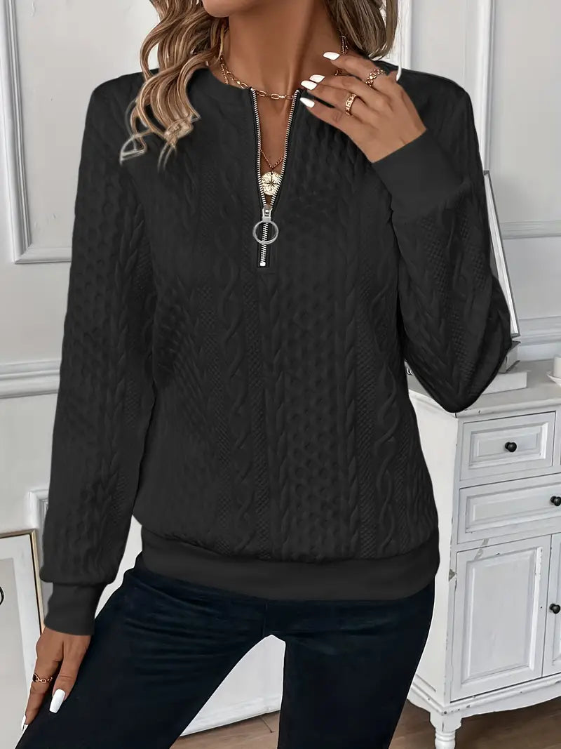 Kimberly | Sweater with Zipper