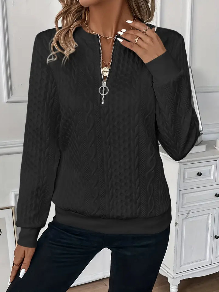 Kimberly | Sweater with Zipper