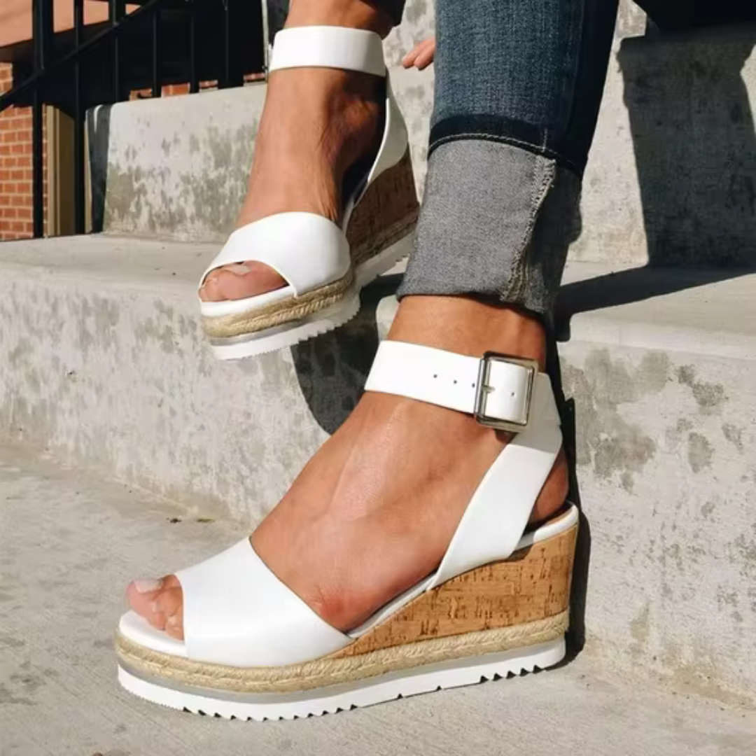 Cassandra | Stylish Wedge Sandals