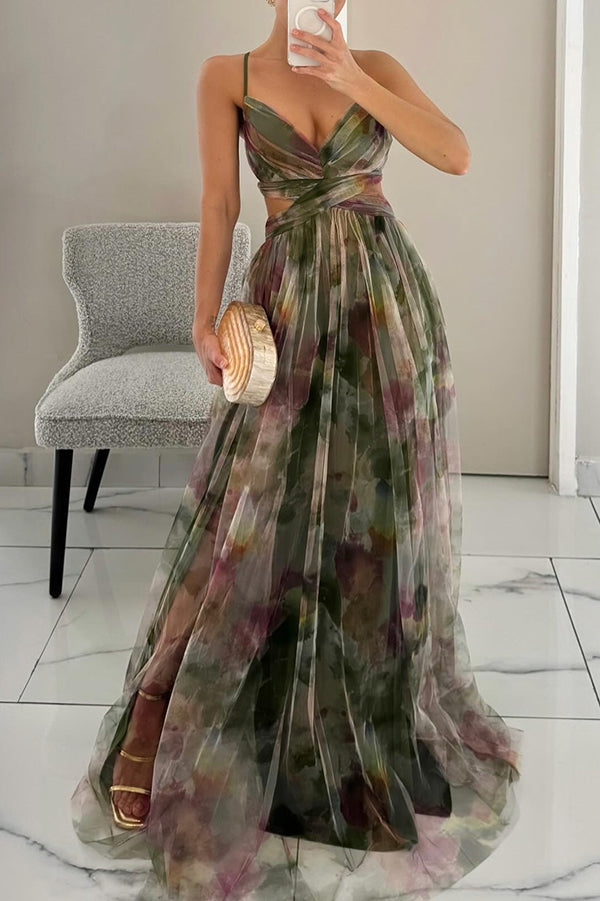 Chloé | Maxi dress with floral print