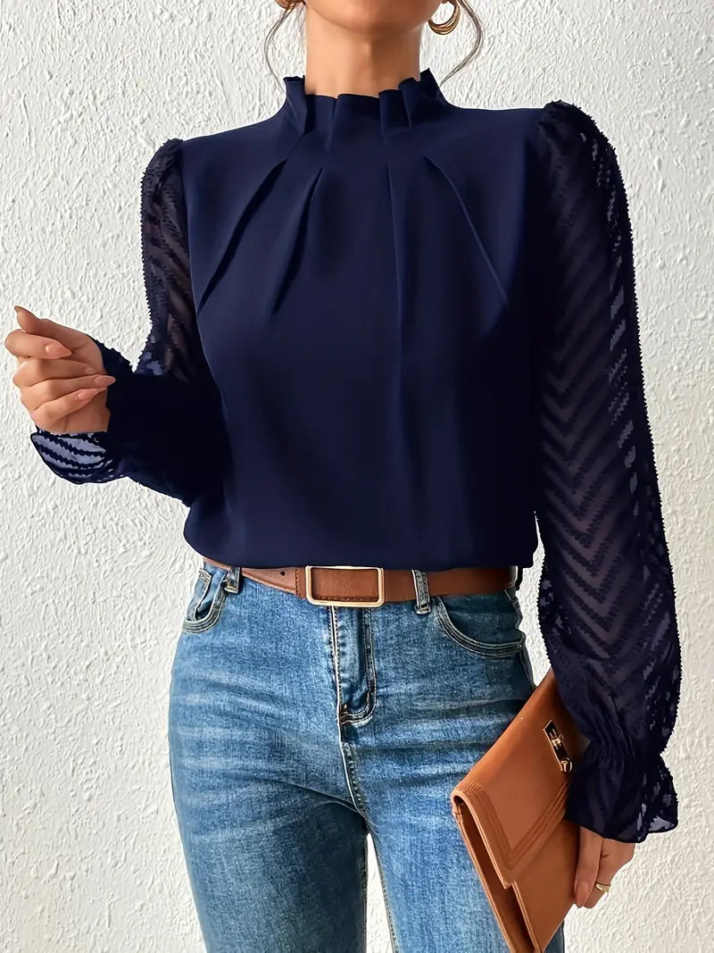 Sienna | Chic Pleated Top