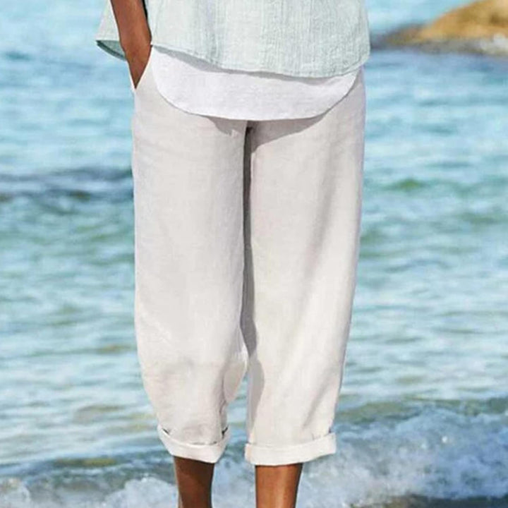 Clydel | Breezy Cropped Pants