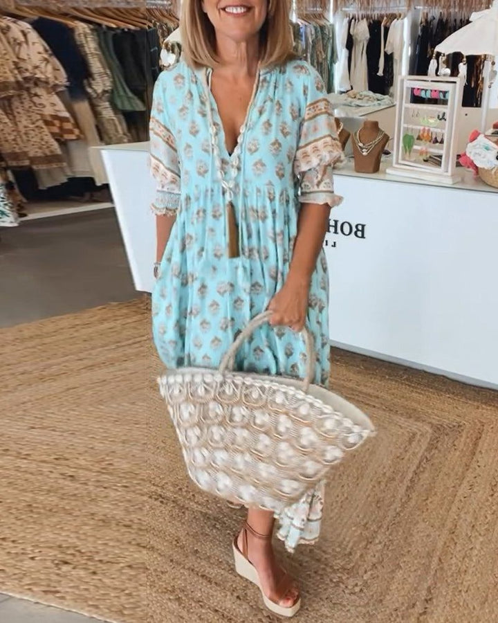 Alma | Printed Dress that Makes You Feel Alive