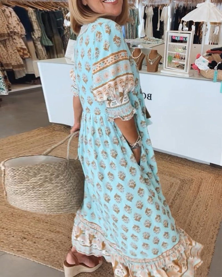 Alma | Printed Dress that Makes You Feel Alive