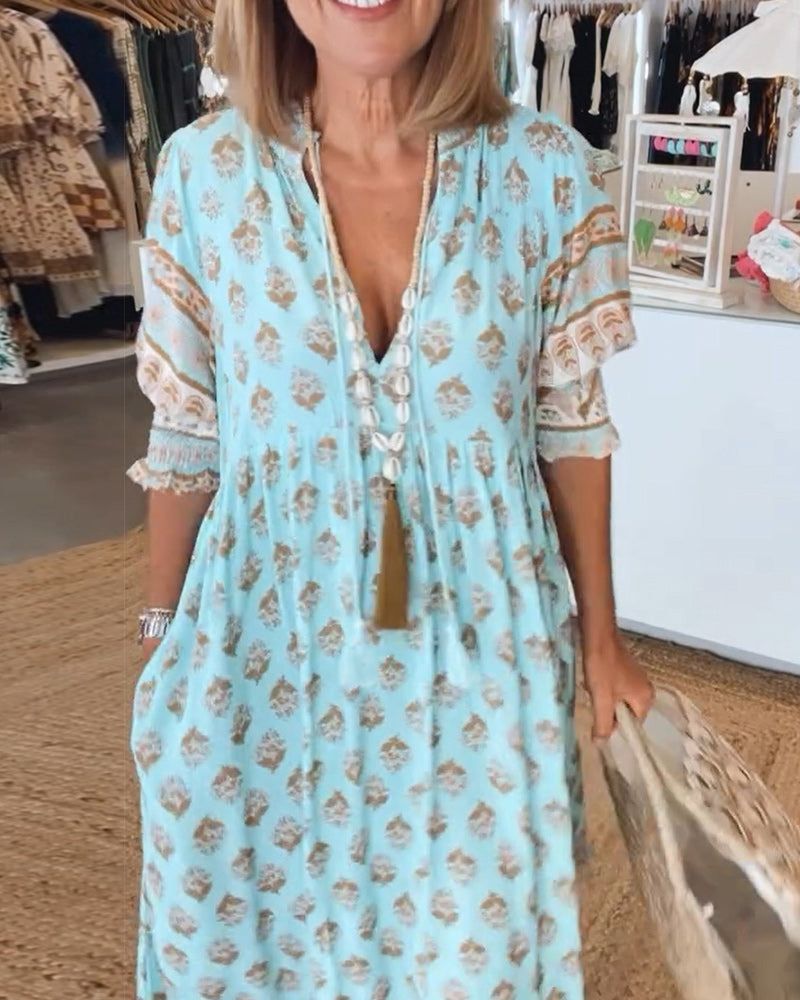 Alma | Printed Dress that Makes You Feel Alive