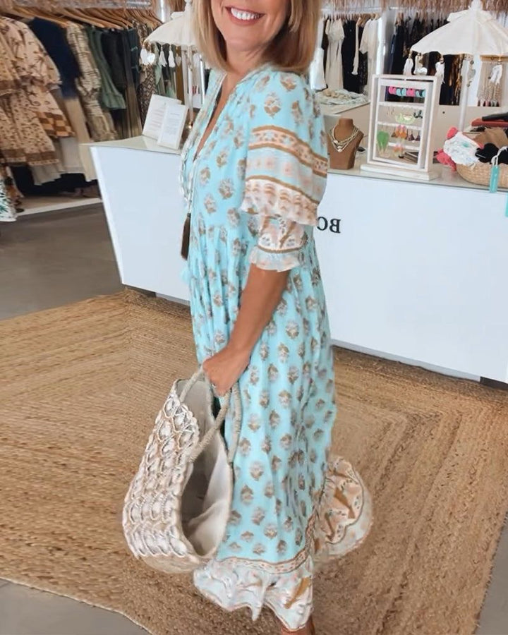 Alma | Printed Dress that Makes You Feel Alive