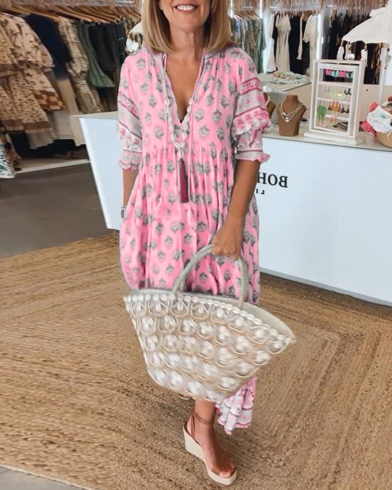 Alma | Printed Dress that Makes You Feel Alive