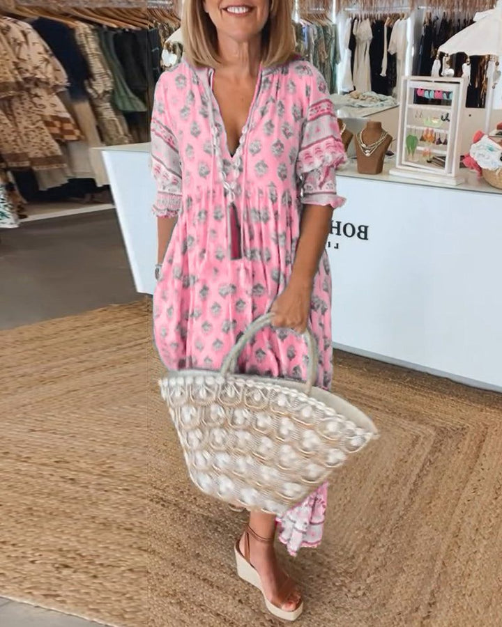 Alma | Printed Dress that Makes You Feel Alive