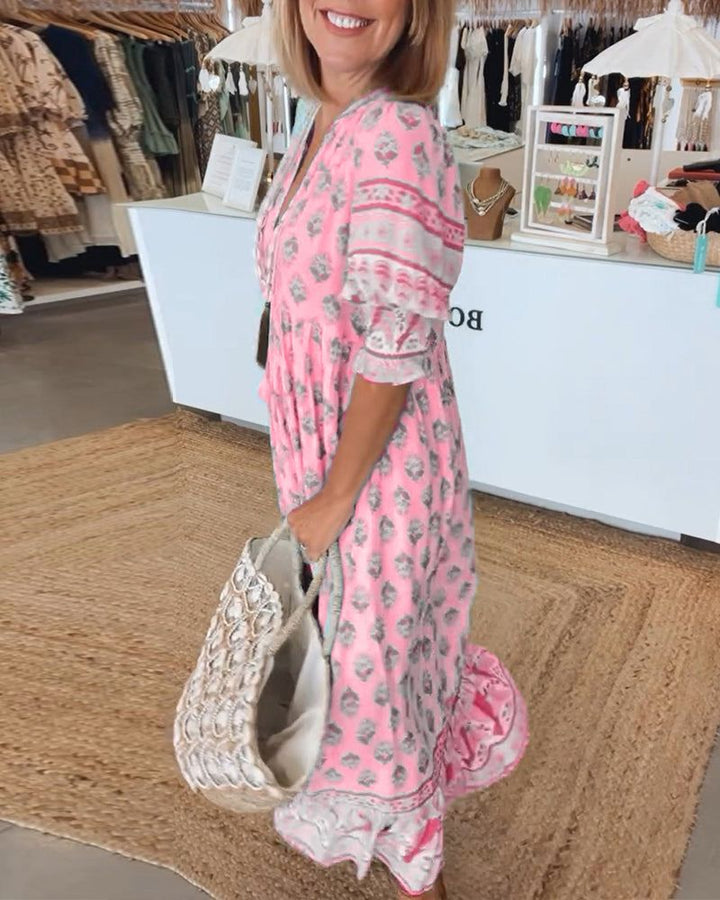 Alma | Printed Dress that Makes You Feel Alive