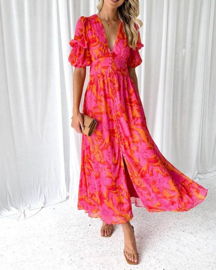 Derana | Rose maxi dress