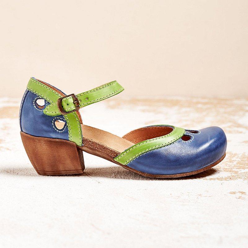 Alice | Orthopedic sandals with low heels
