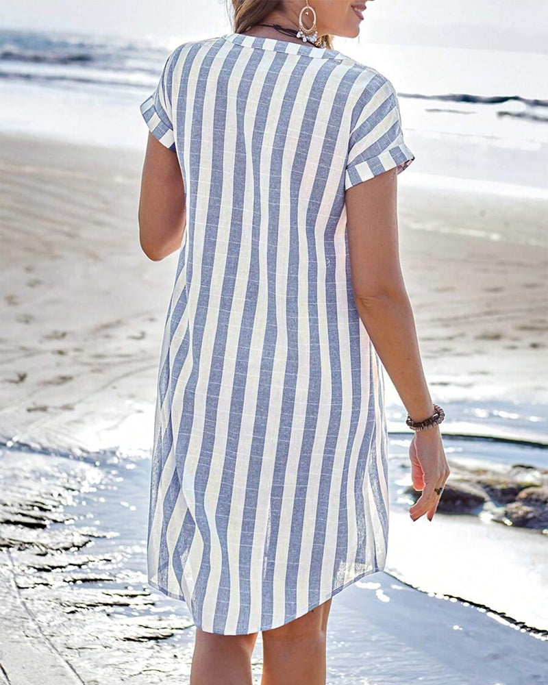 Bonnie™ | Elegant Striped Shirt