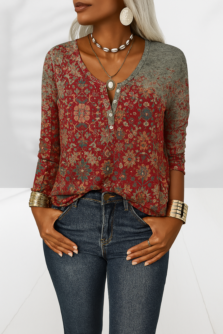 Elsie | Elegant Boho Blouse