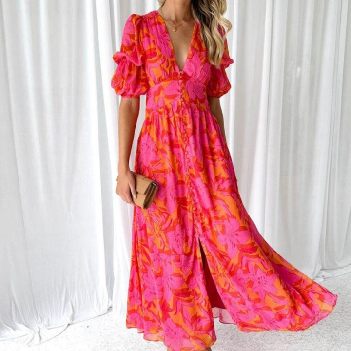 Derana | Rose maxi dress