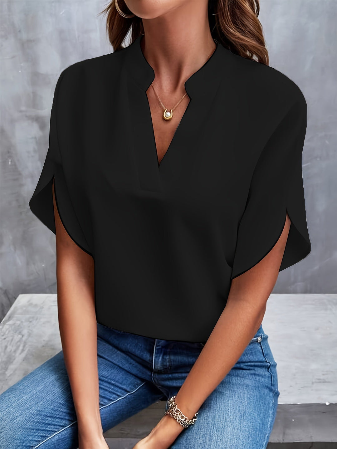 Mina |  Luxurious Elegant Blouse