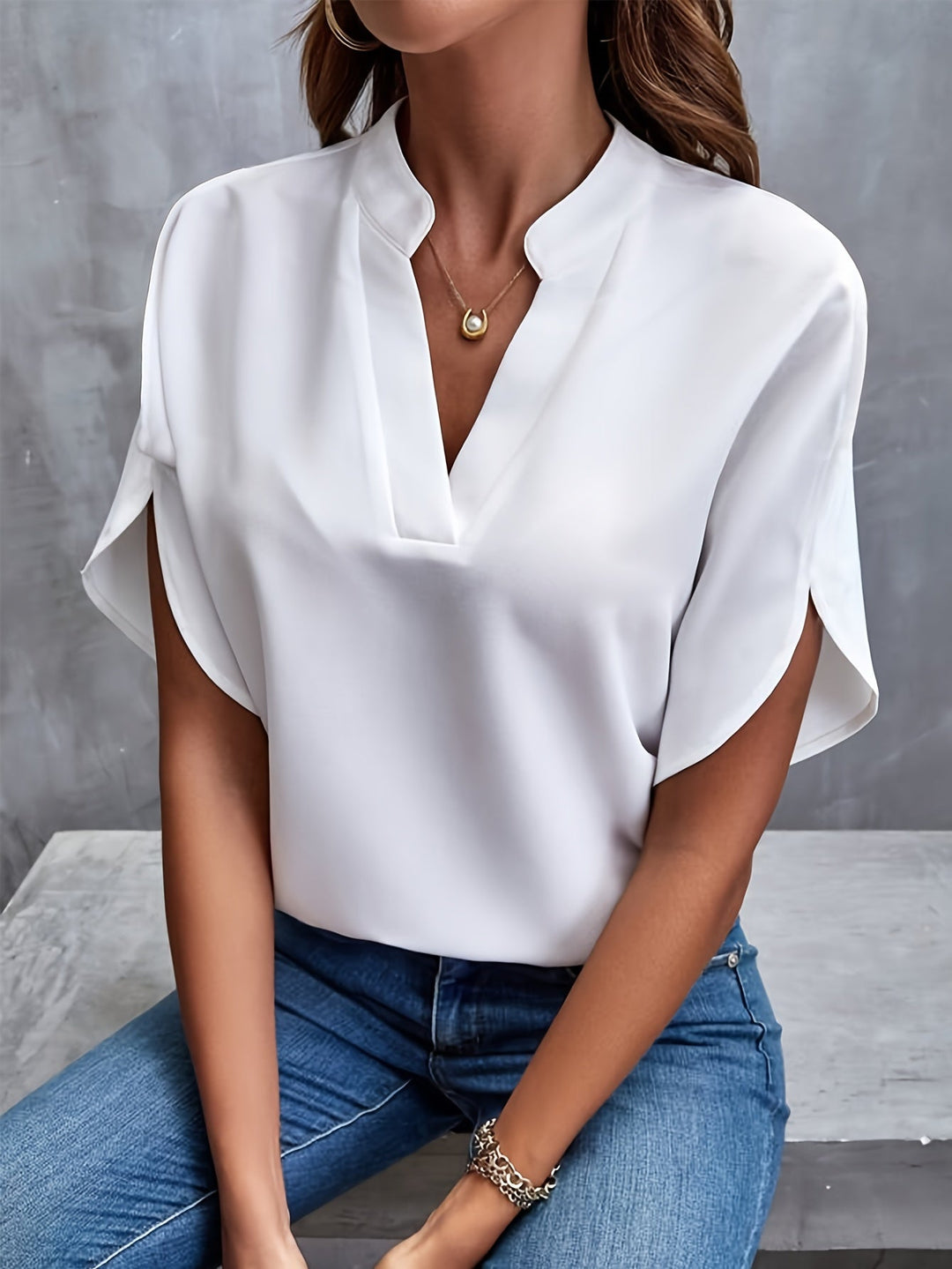 Mina |  Luxurious Elegant Blouse