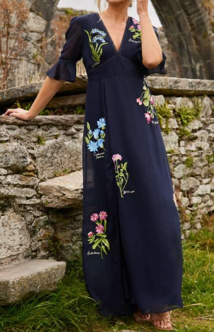 Aisha™ | Elegant Floral Dress