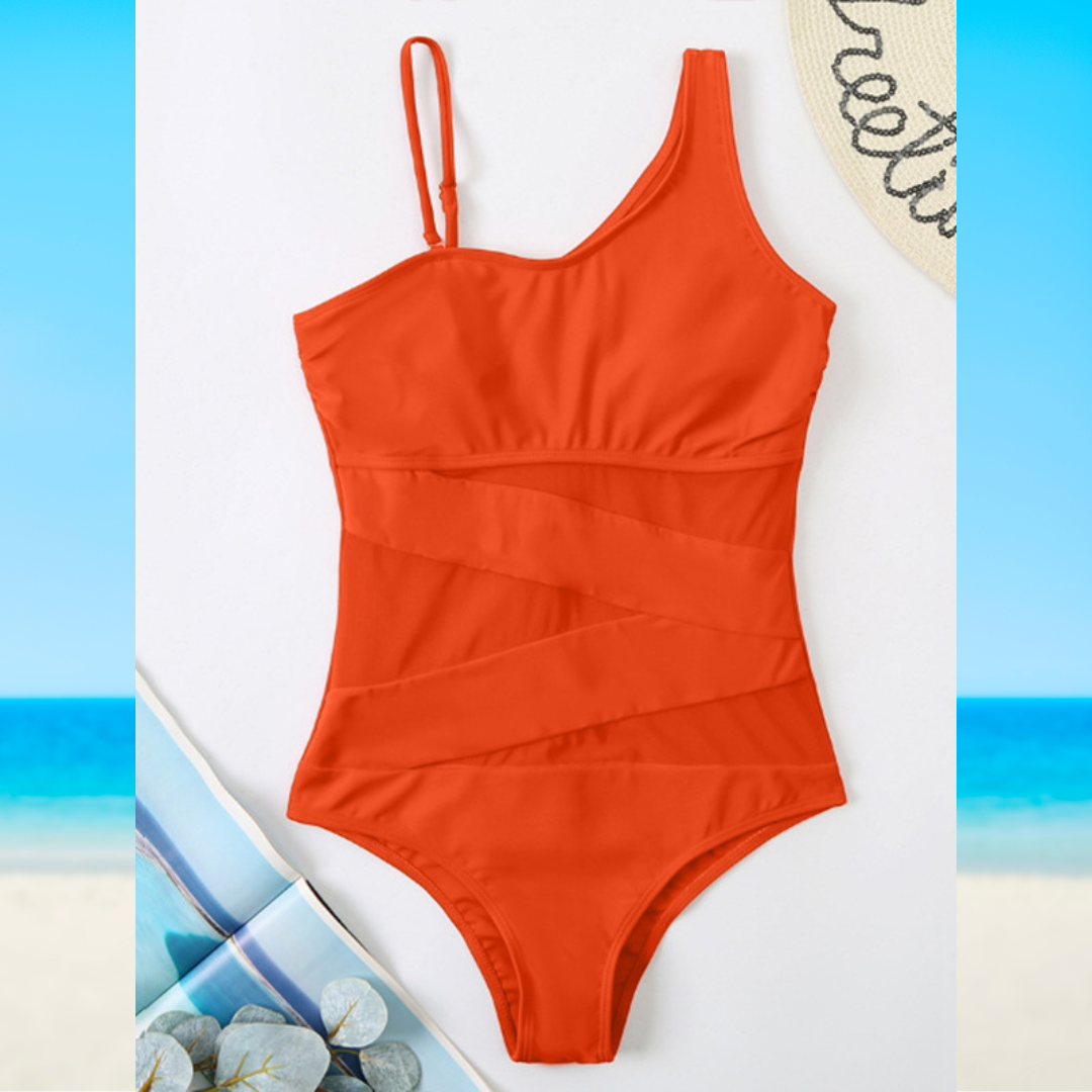 Denise | Chic Asymmetrical Swimsuit