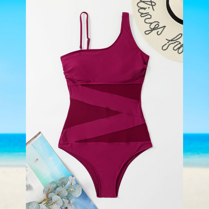 Denise | Chic Asymmetrical Swimsuit
