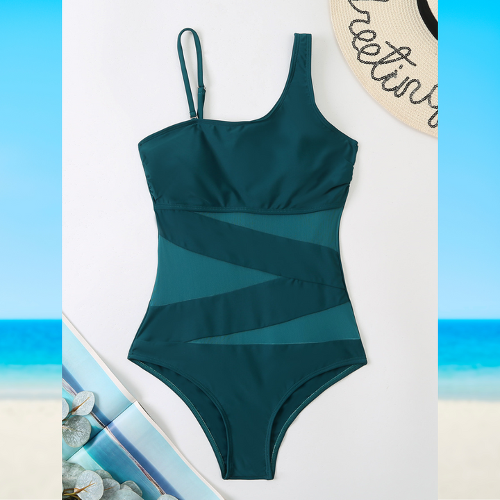 Denise | Chic Asymmetrical Swimsuit