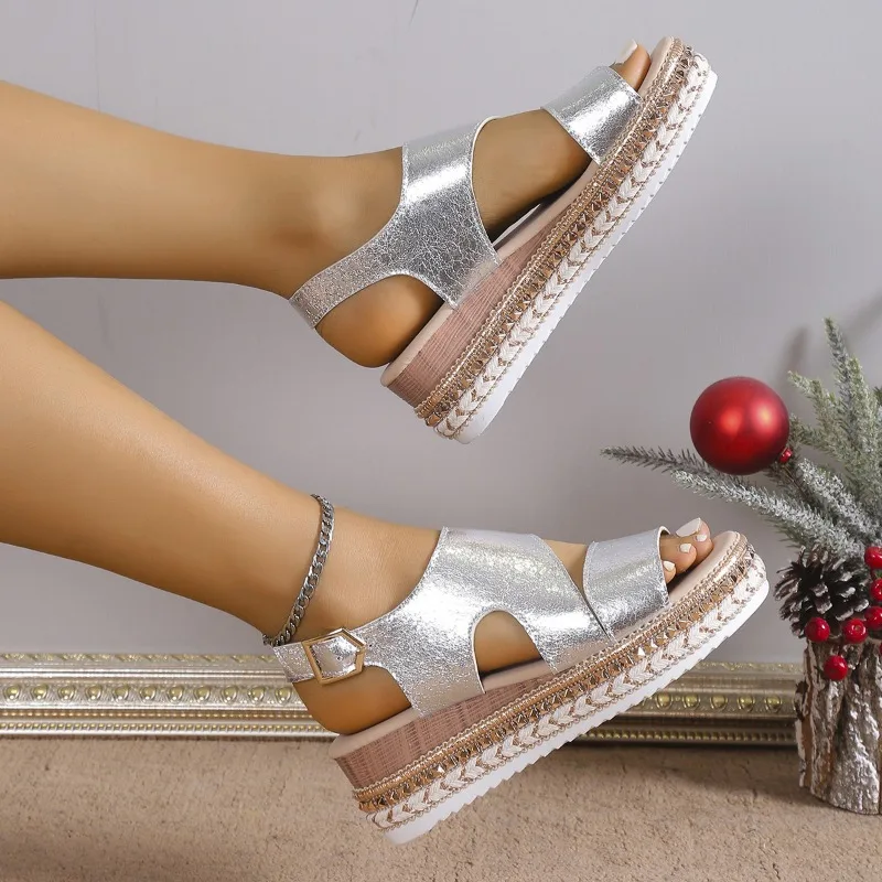 Jhera | Glamour Platform Sandals